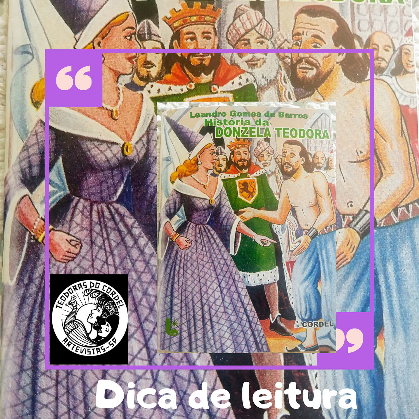 A história da Donzela Teodora, de Leandro Gomes de Barros