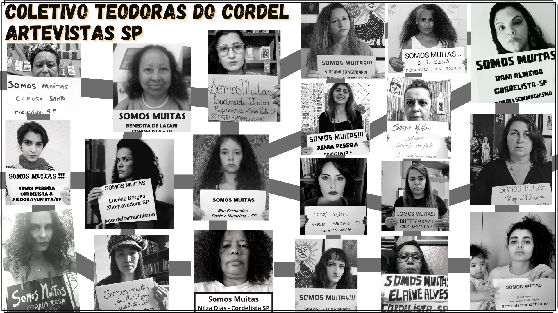 Cordelistas criam coletivo estadual Teodoras do Cordel e aderem campanha nacional contra o machismo